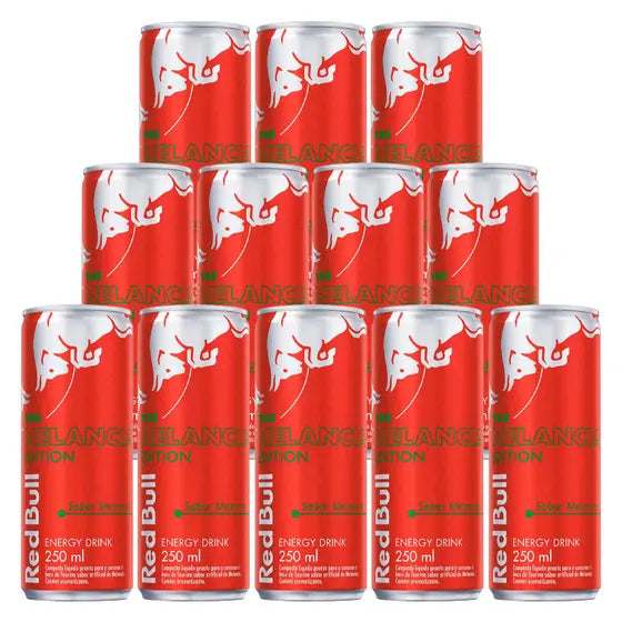 Red Bull, Energético Energy Drink Melancia, Pack de 12 Latas , 250 Ml