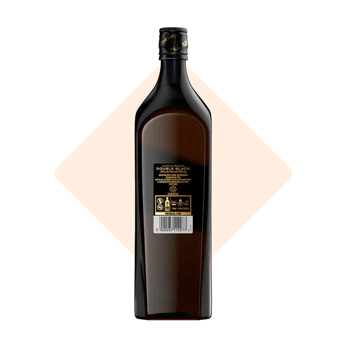 Whisky Johnnie Walker - Double Black 1L 12 unidades