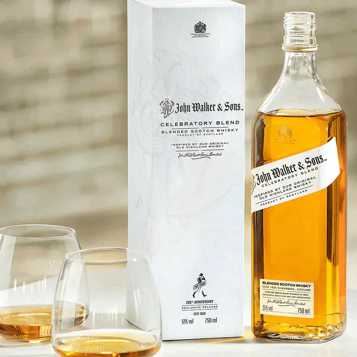 WHISKY JOHN WALKER & SONS CELEBRATORY BLEND - 750ML