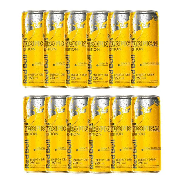 Energético Red Bull Energy Drink Tropical 250ml 12 UNIDADES