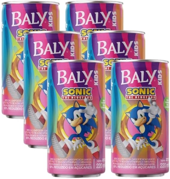 Baly Kids Tutti- Frutti Lata 220ml Com 6 unidades