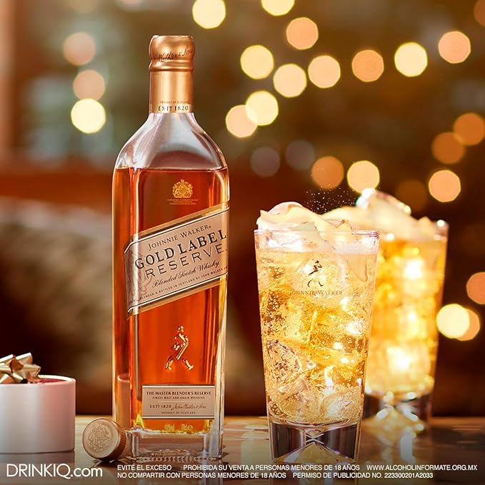 WHISKY OLD PARR 1L + JW GOLD LABEL 750ML