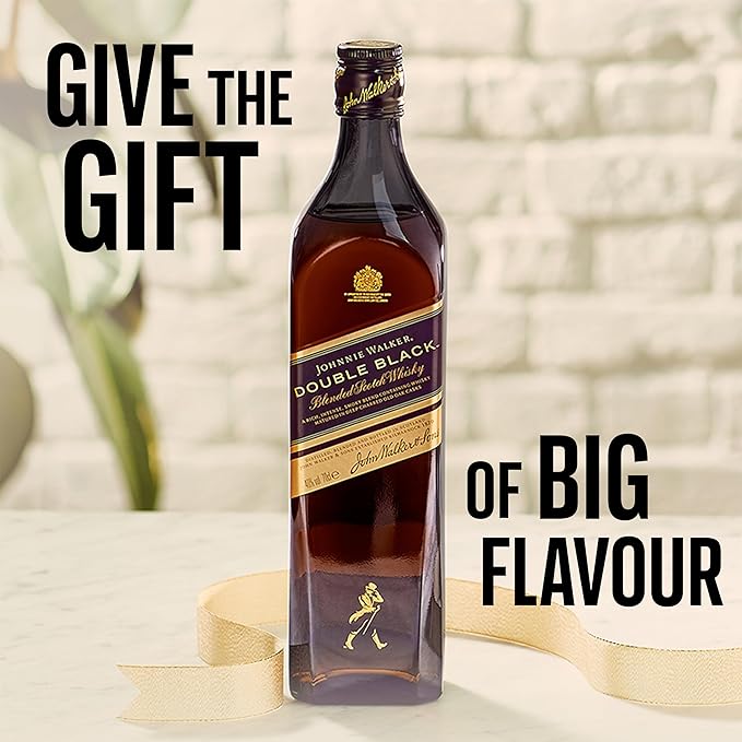 Whisky Johnnie Walker - Double Black 1L 12 unidades