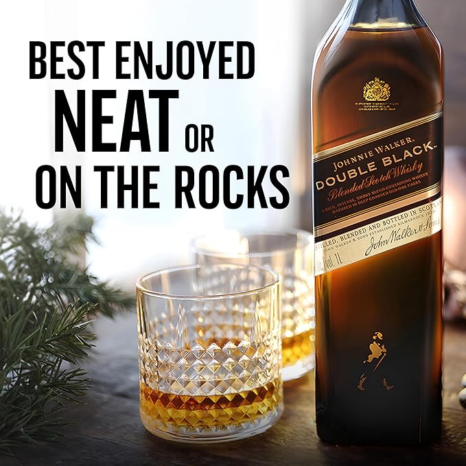 Whisky Johnnie Walker - Double Black 1L 12 unidades