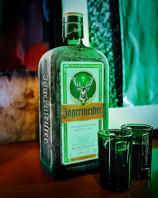 Licor Jagermeister, Licores Herbais, 700 ml, Pacote de 1