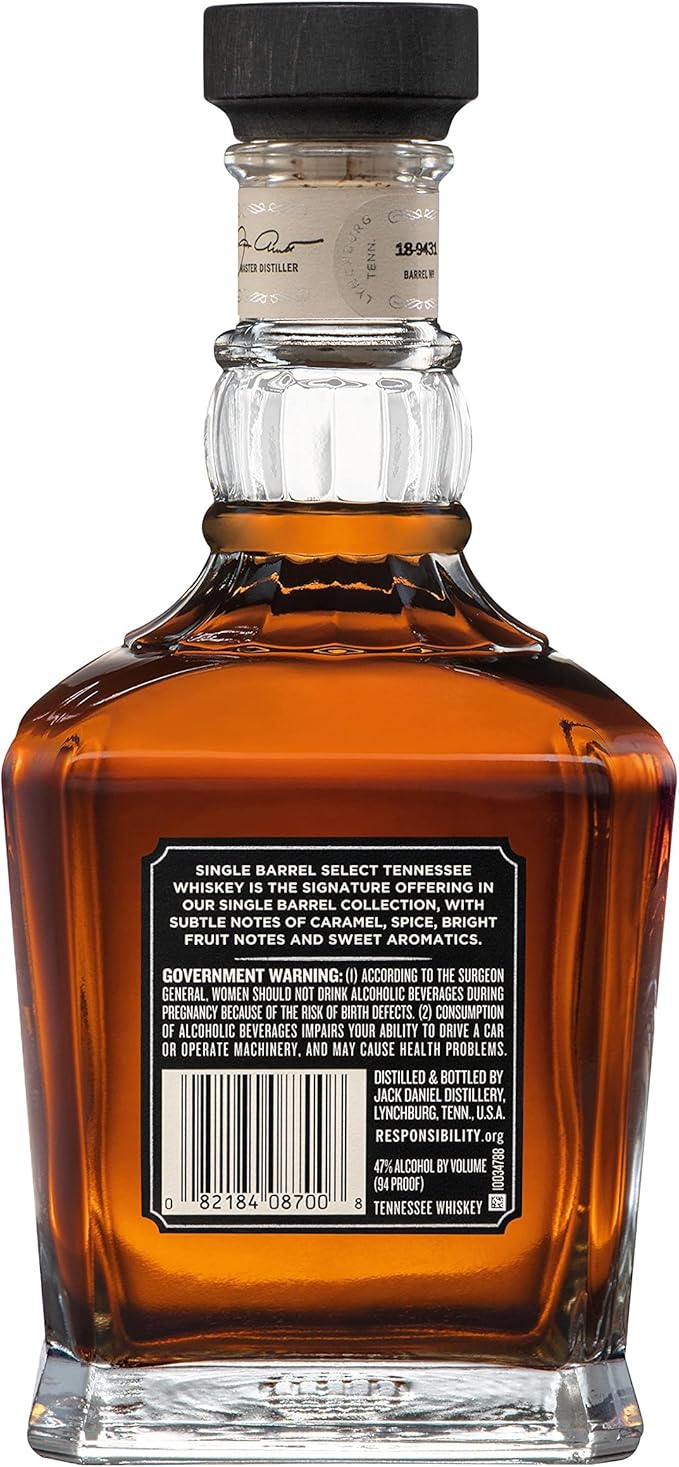 Whisky Jack Daniel's Single Barrel Select - 750 ml