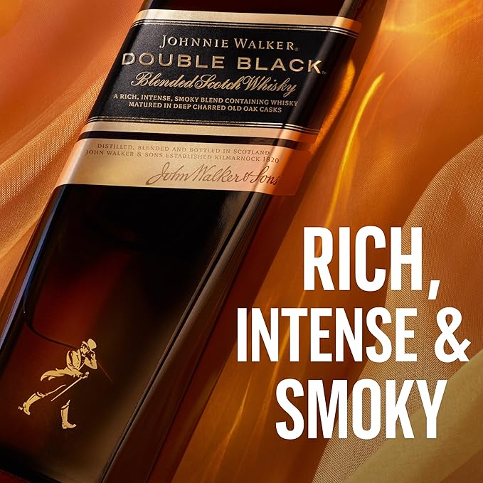 Whisky Johnnie Walker - Double Black 1L 12 unidades