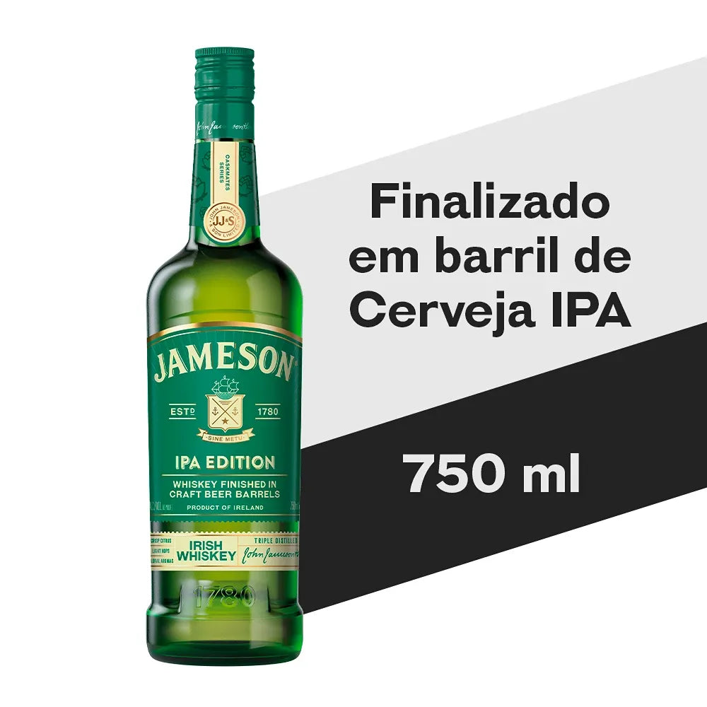 Whisky Irlandês Jameson Caskmates 750ml