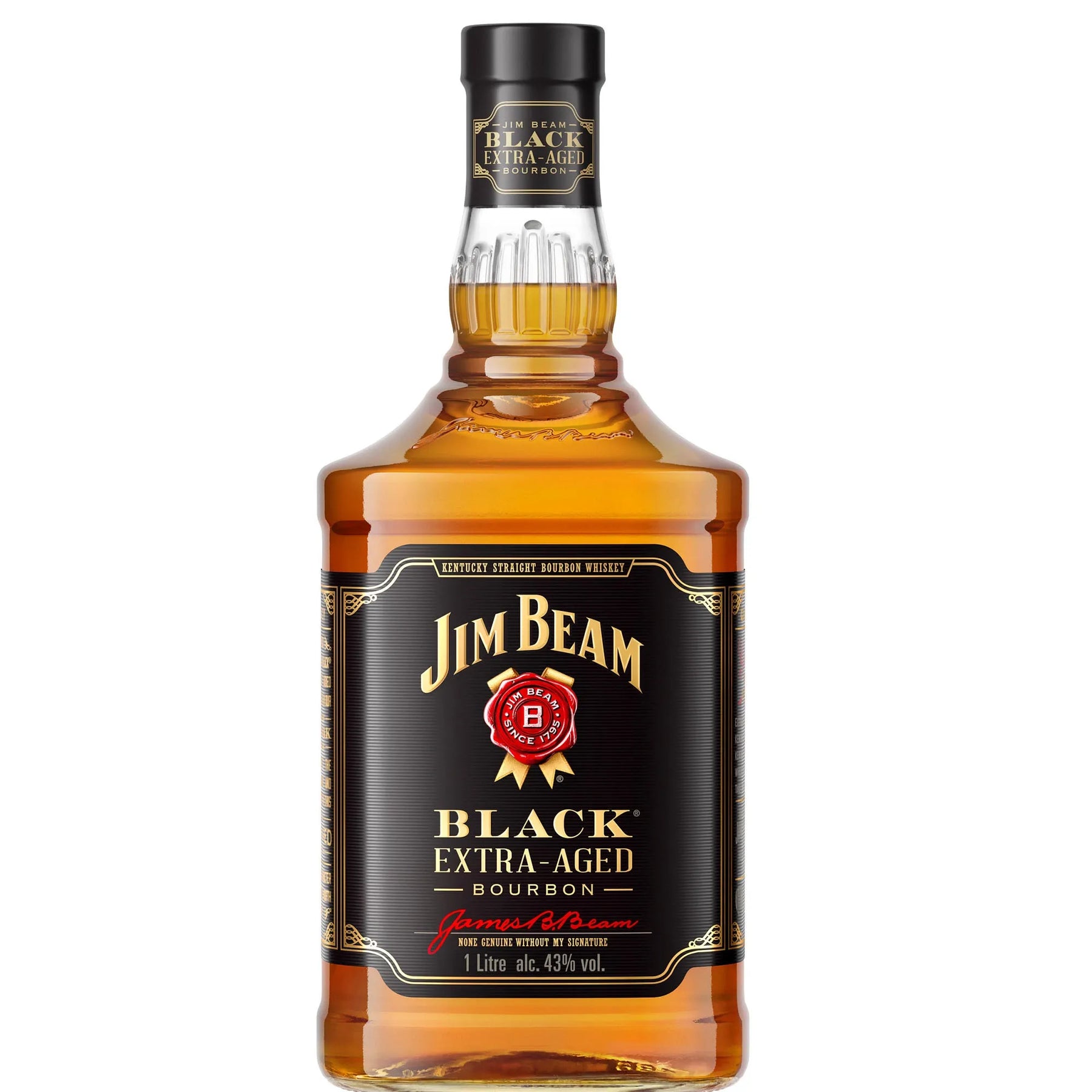 Jim Beam Whisky Black Bourbon 1L