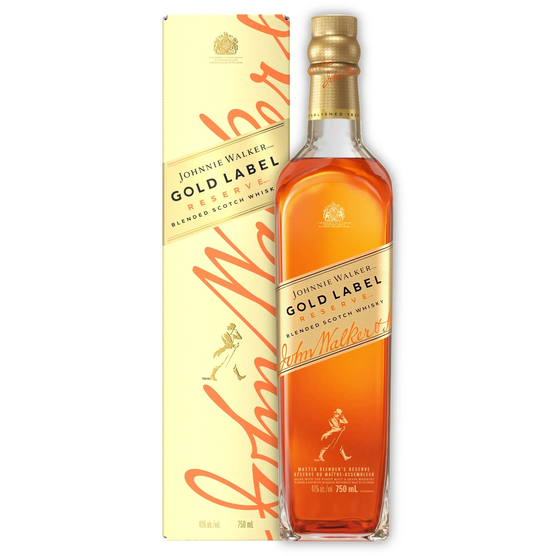 WHISKY OLD PARR 1L + JW GOLD LABEL 750ML