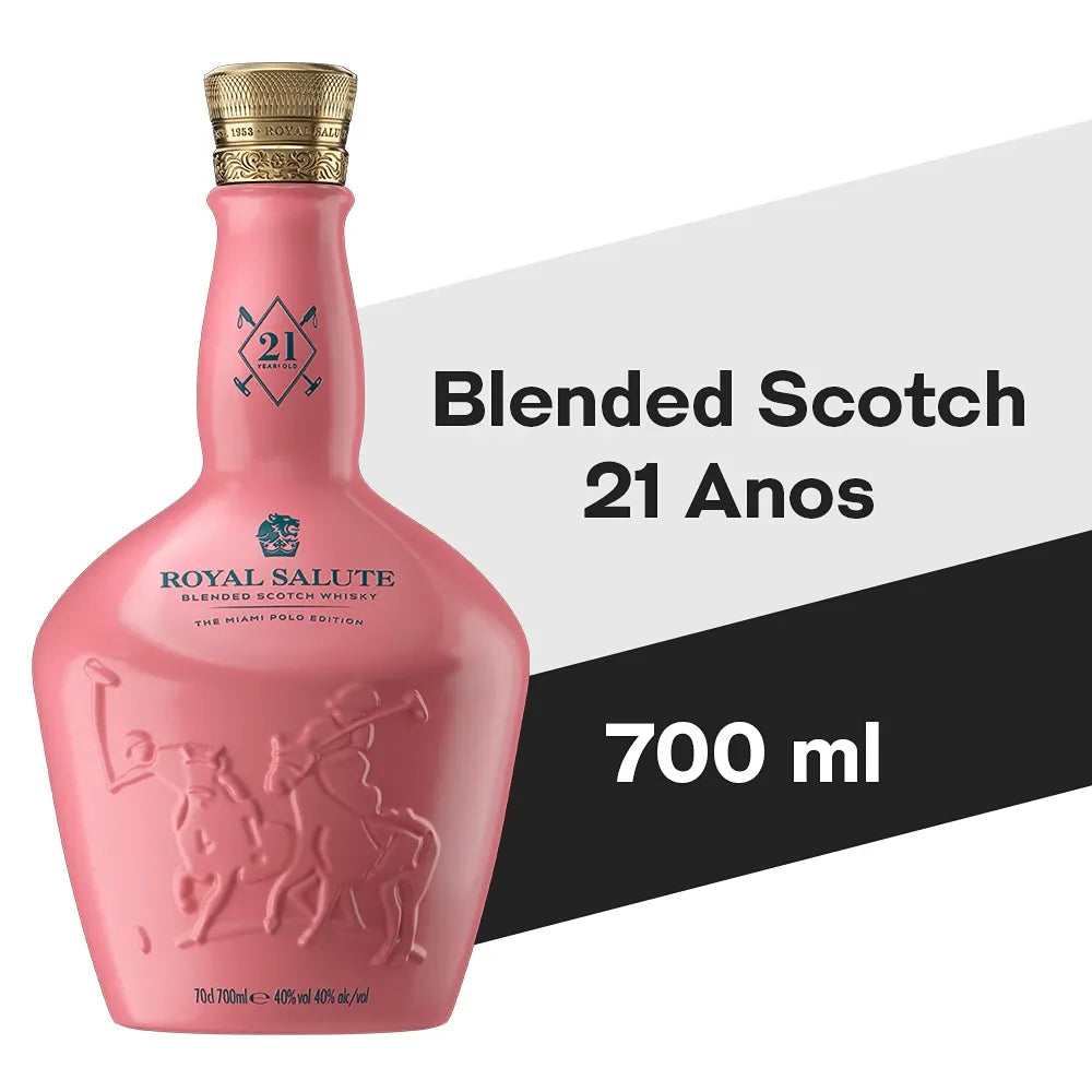 Whisky Royal Salute The Polo Edition Miami 700ml