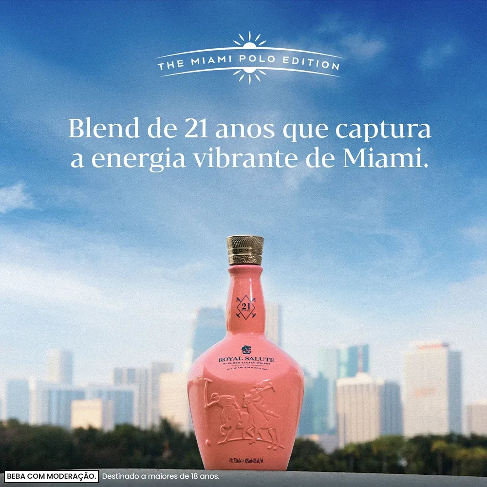 Whisky Royal Salute The Polo Edition Miami 700ml