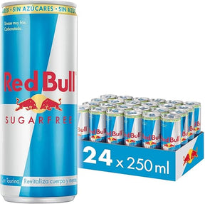 Energético Red Bull Energy Drink Sugarfree 250ml 12 UNIDADES