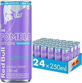 Energético Red Bull Energy Drink Pomelo Edition Sugarfree 250ml 24 UNIDADES