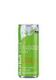 Energético Red Bull Energy Drink Maracujá e Melão Summer Edition Lata 250ml 6 UNIDADES