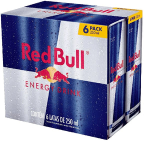 Energético Red Bull Energy Drink 250ml 6 UNIDADES