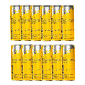 Energético Red Bull Energy Drink Tropical 250ml 12 UNIDADES