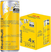 Energético Red Bull Energy Drink Tropical 250ml 6 UNIDADES