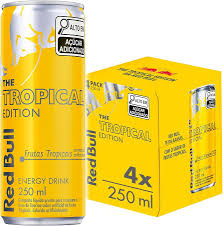 Energético Red Bull Energy Drink Tropical 250ml 6 UNIDADES