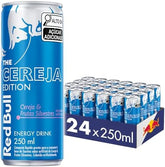 Energético Red Bull Energy Drink Winter Edition Cereja e Frutas Silvestres 250ml 24 UNIDADES
