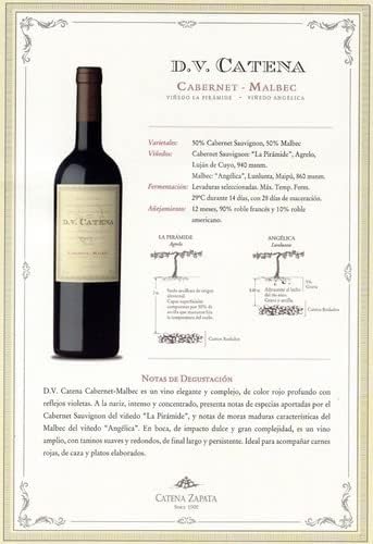 KIT 6 Vinhos Argentinos - D.V. Catena - Cabernet - Malbec