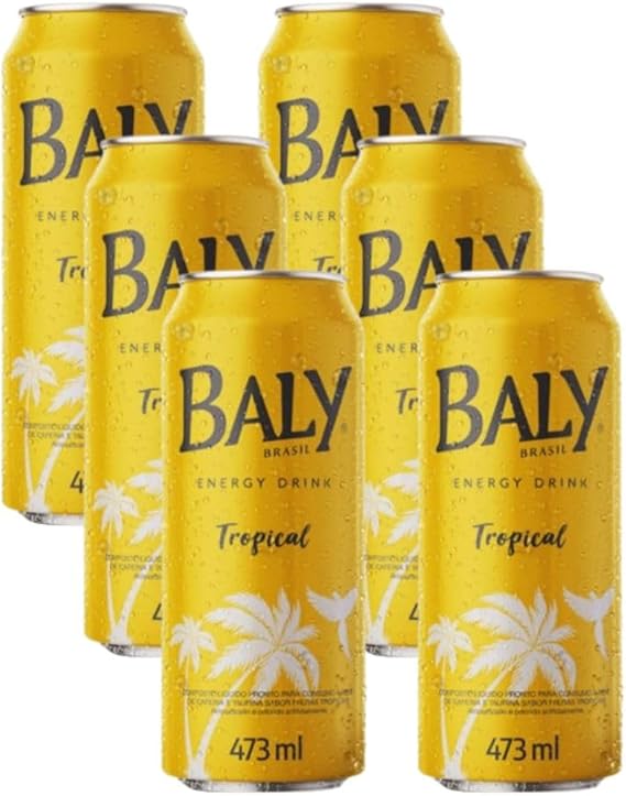 Energético Baly Tropical Pack 6unx473ml