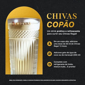 Whisky Chivas Regal 12 Anos, 1L