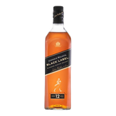 Whisky Johnnie Walker Black Label 12 anos 1L