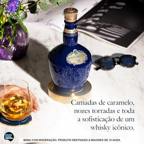 Whisky Royal Salute 21 anos Azul Saphire 700ml