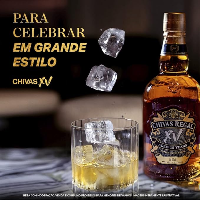 Chivas Regal XV Whisky 15 anos Escocês 750ml