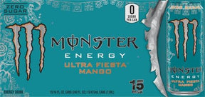 Monster Energy Ultra Fiesta Mango 473 ml 15 UNIDADES