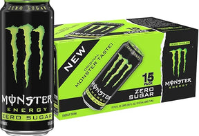 Monster Energy Zero açúcar 473 ml 15 UNIDADES