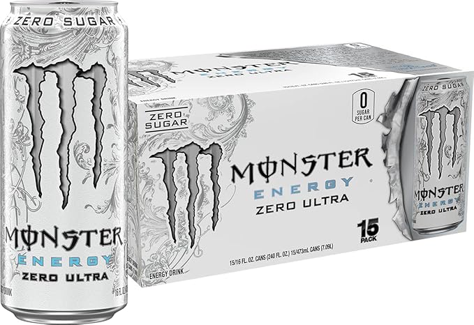 Monster Energy Zero Ultra 473 ml 15 UNIDADES