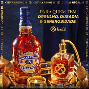 Whisky Chivas Regal 18 Anos, 750ML
