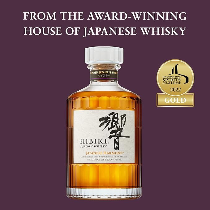 whisky japones hibiki suntory sabor 700ml