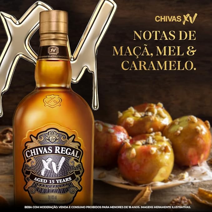 Chivas Regal XV Whisky 15 anos Escocês 750ml
