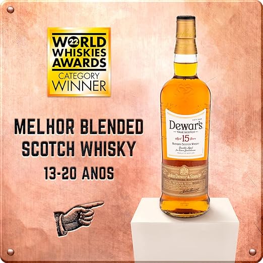 Whisky Dewars 15 anos 750ml