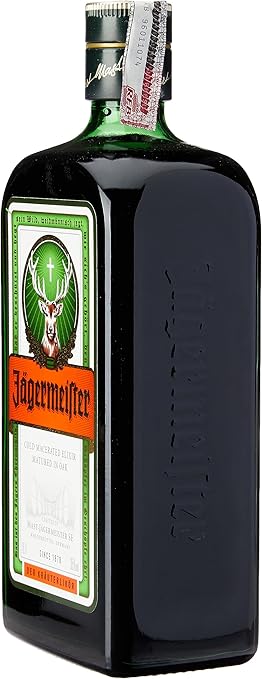 Licor Jagermeister, Licores Herbais, 700 ml, Pacote de 1