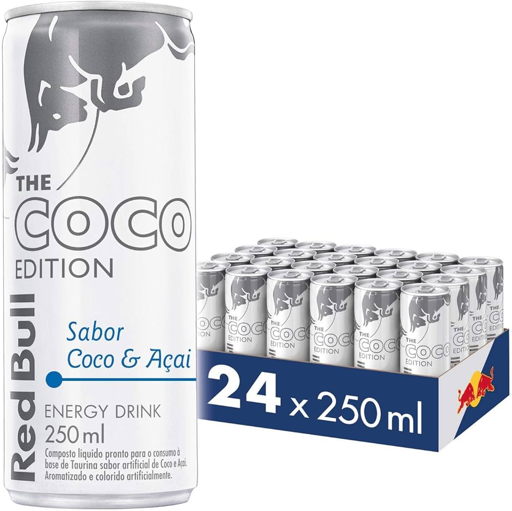 Energético Red Bull Coco, 250ml (24 latas)