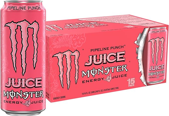 Monster Energy Juice Pipeline Punch 473 ml 15 UNIDADES