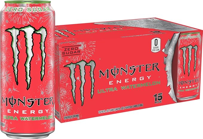 Monster Energy Ultra Watermelon 473 g 15 UNIDADES