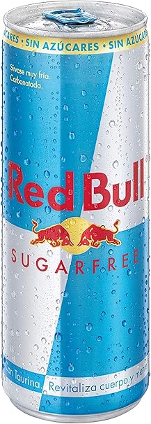 Energético Red Bull Energy Drink Sugarfree 250ml 6 UNIDADES