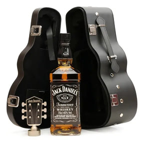 Whisky Jack Daniel's Guitar Case Couro Ed Limitada 700ml