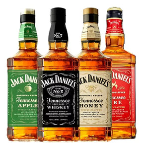 Kit 4 Whiskys Jack Daniels 1L