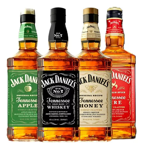 Kit 4 Whiskys Jack Daniels 1L