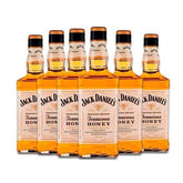 Kit Whisky Jack Daniels Honey 1L - 6 Garrafas