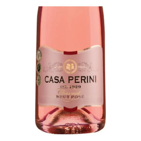 Kit Espumante Casa Perini Brut Rose 07 Garrafas + Balde Original