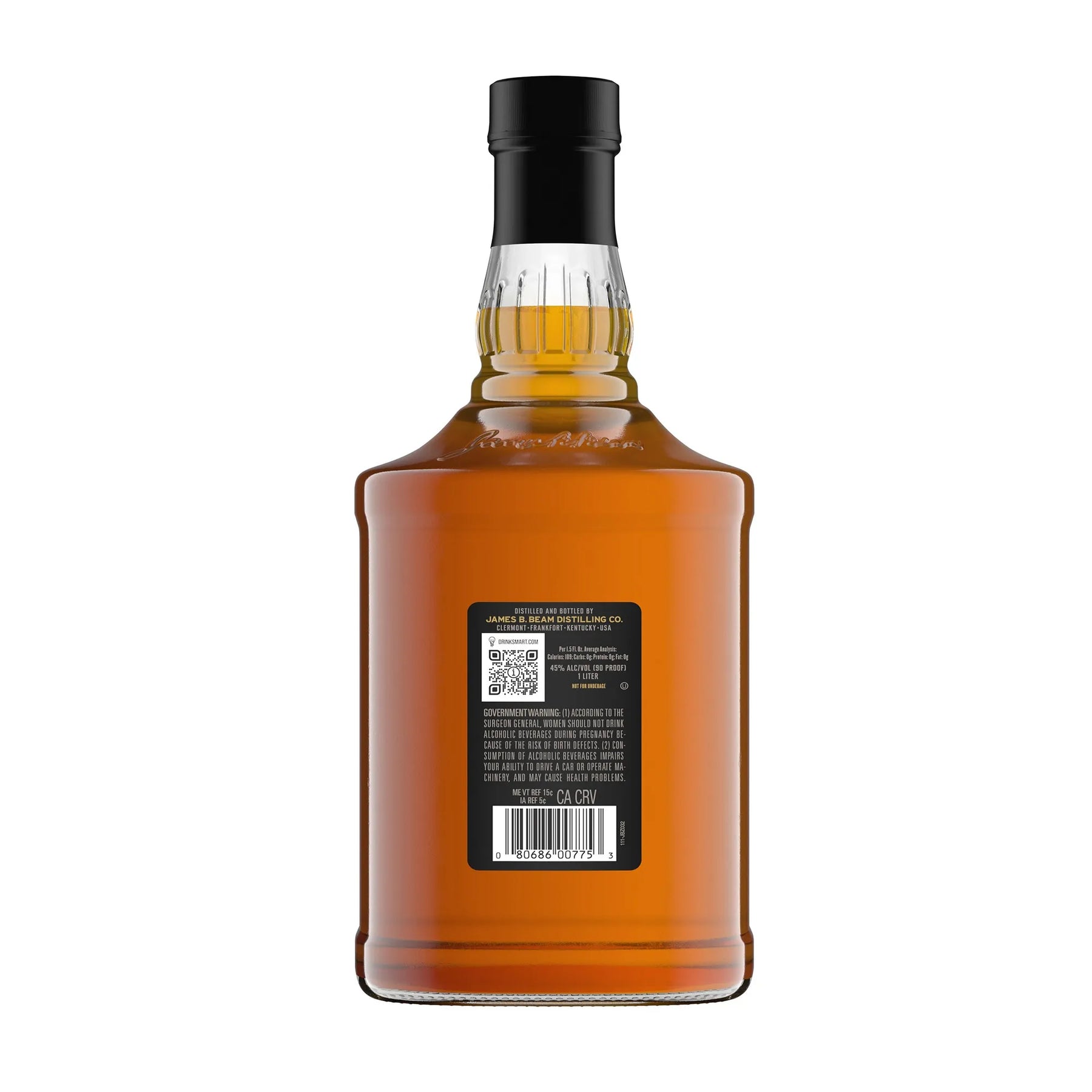 Jim Beam Whisky Black Bourbon 1L
