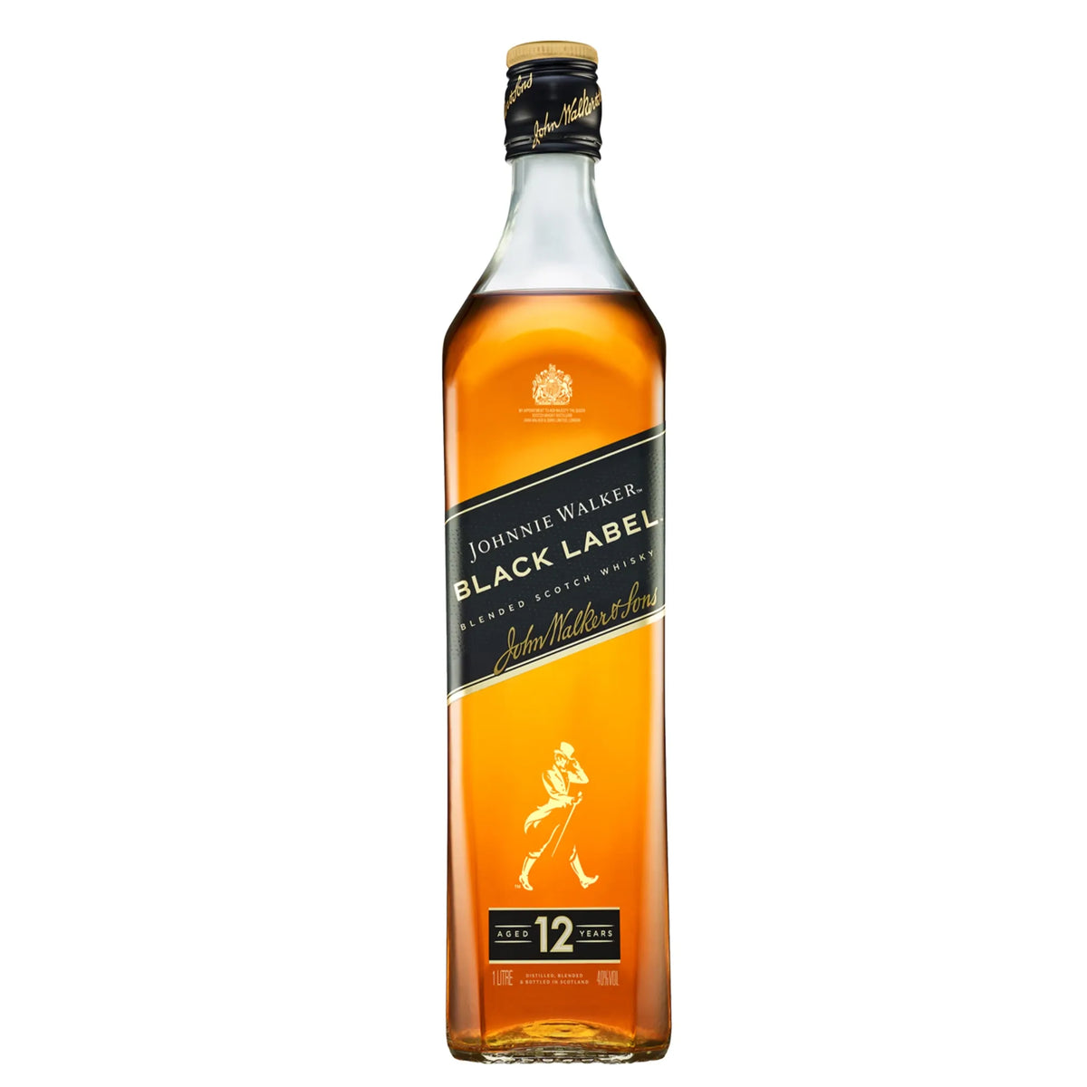 COMBO 1 WHISKY JW RED LABEL 1L + 1 WHISKY JW BLACK LABEL 1L