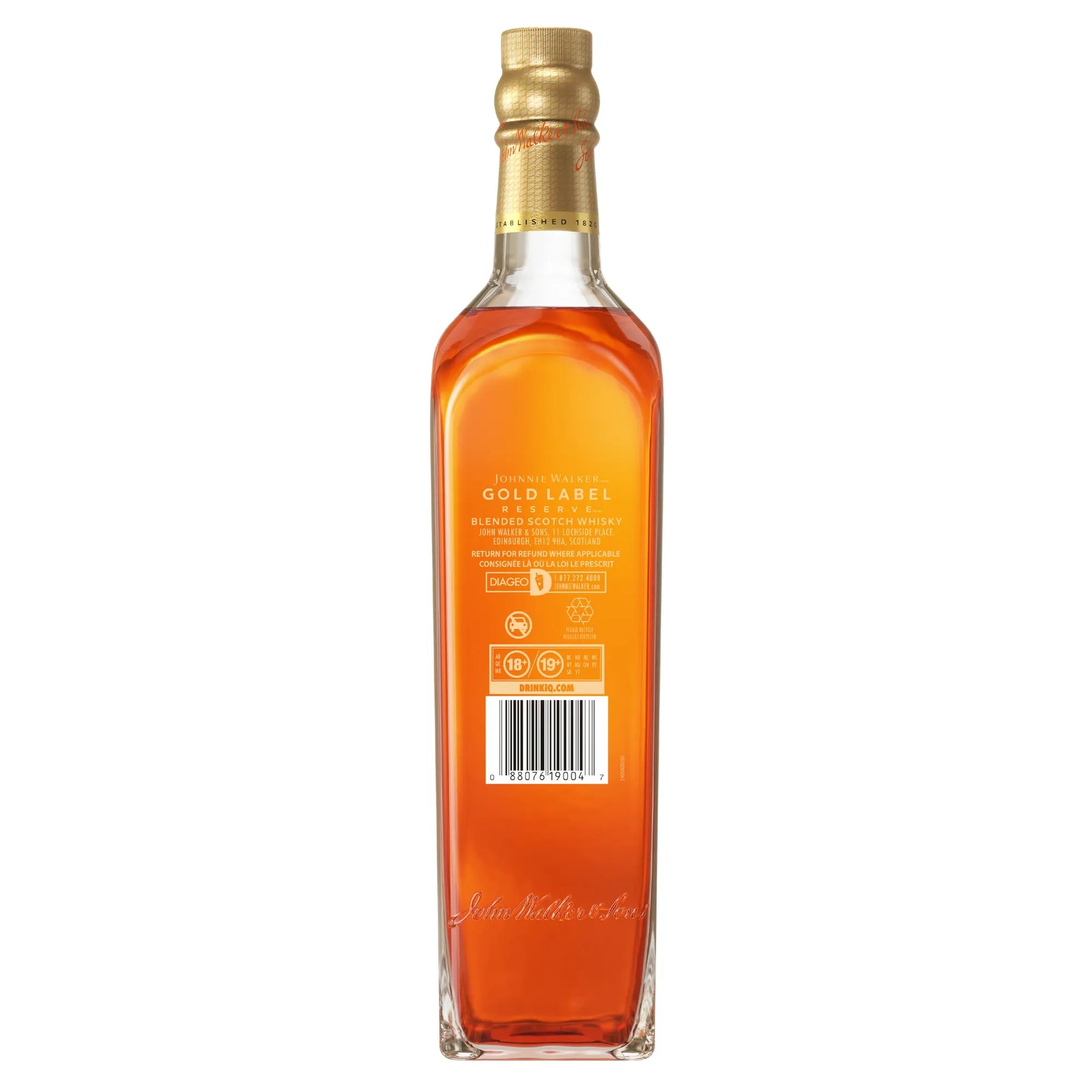 Whisky Johnnie Walker Gold Label Reserve 750ML
